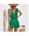 SHORT CROSSED JUMPSUIT